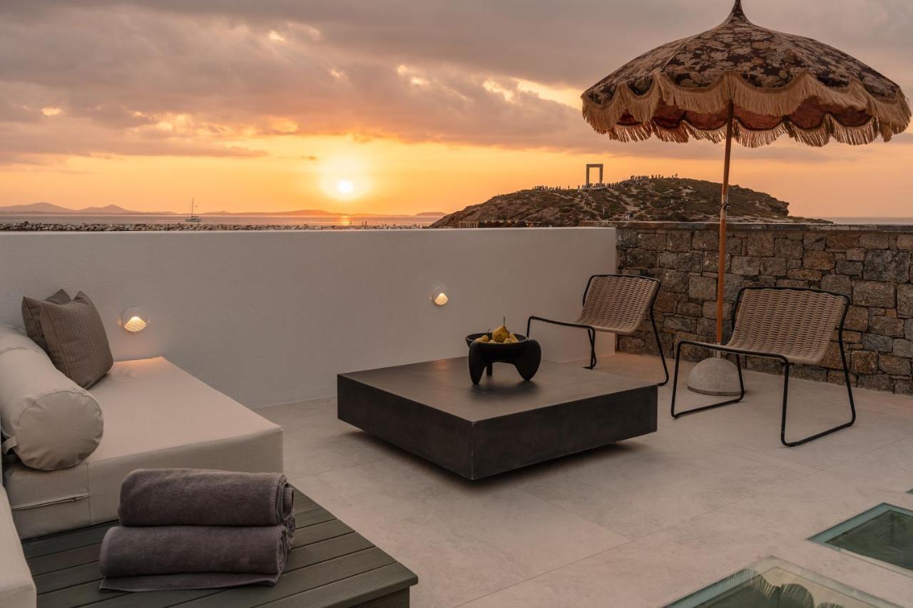 Naxos Rhyton Hotel Naxos City Exterior foto