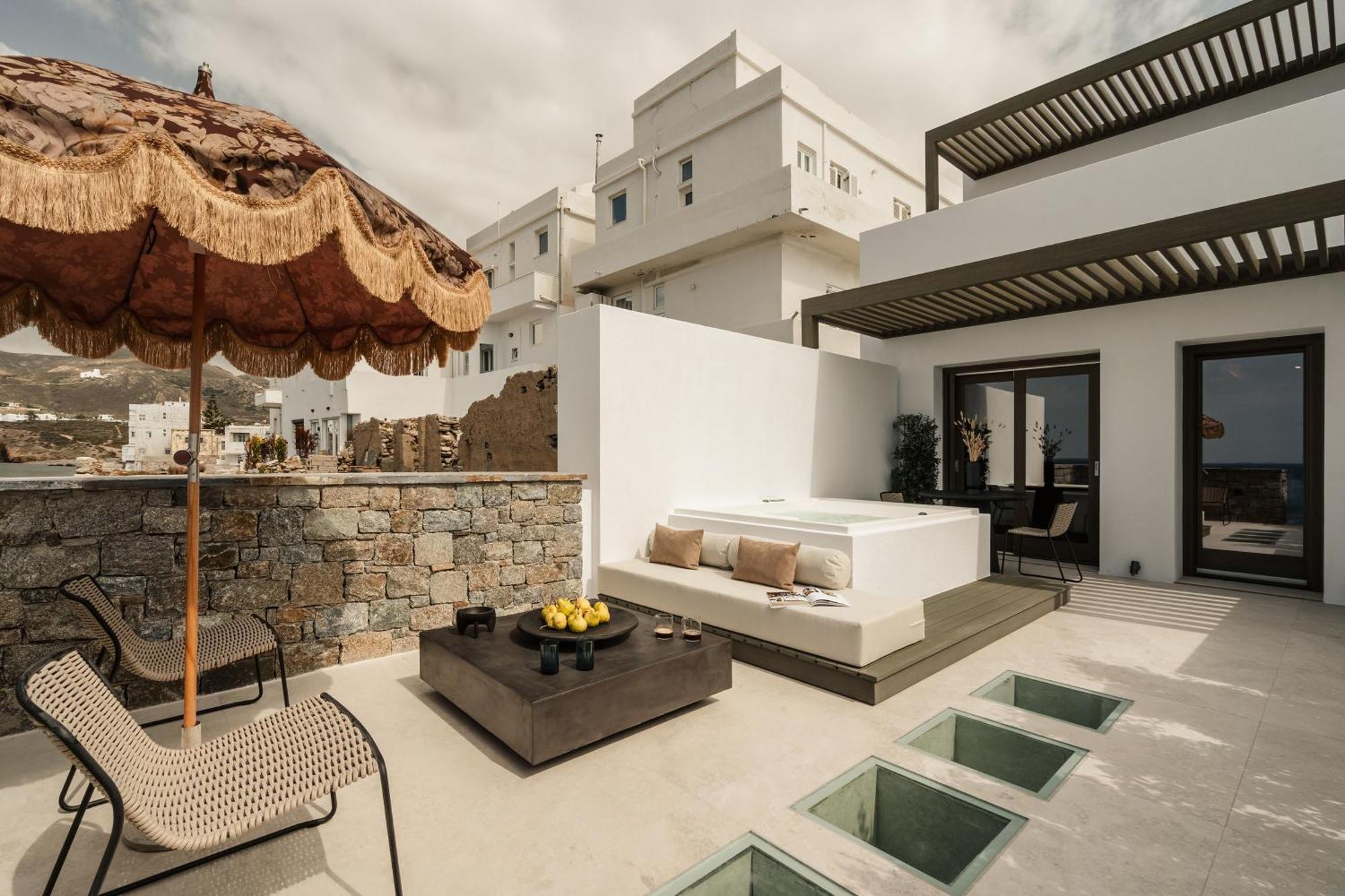 Naxos Rhyton Hotel Naxos City Exterior foto
